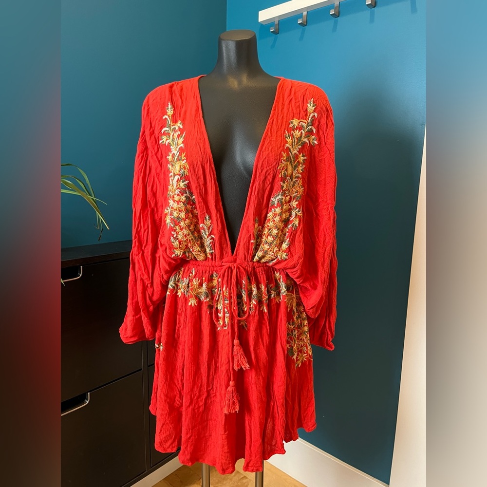 Free people flowy boho dress